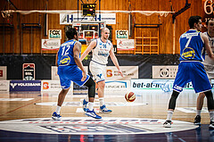 Basketball, bet-at-home Basketball Superliga 2020/21, Halbfinale Spiel 2, Oberwart Gunners, Gmunden Swans, Renato Poljak (16)