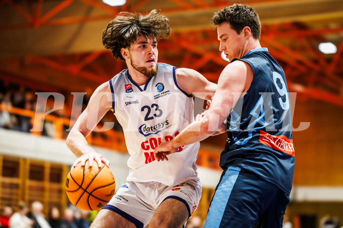 Basketball, win2day Basketball Superliga 2023/224, Qualifikationsrunde Spiel 2, BBC Nord Dragonz, Vienna Timberwolves, Dogus Demirel (23)