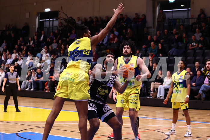 08.03.2024, Graz, Raiffeisen Sportpark Graz, Basketball Superliga 2023/24, 2.Platzierungsrunde, UBSC Raiffeisen Graz - OCS Swans Gmunden