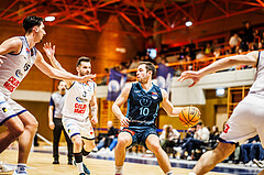 Basketball, win2day Basketball Superliga 2023/224, Qualifikationsrunde Spiel 2, BBC Nord Dragonz, Vienna Timberwolves, Jakob Szkutta (10)