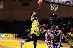 08.03.2024, Graz, Raiffeisen Sportpark Graz, Basketball Superliga 2023/24, 2.Platzierungsrunde, UBSC Raiffeisen Graz - OCS Swans Gmunden
