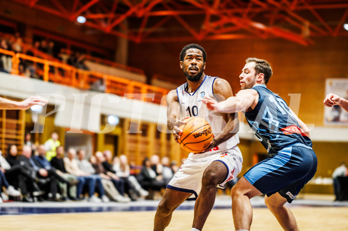 Basketball, win2day Basketball Superliga 2023/224, Qualifikationsrunde Spiel 2, BBC Nord Dragonz, Vienna Timberwolves, Austen Awosika (10)