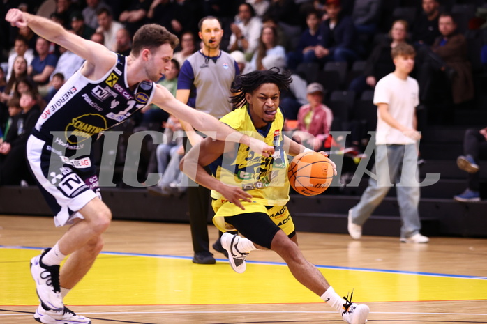 08.03.2024, Graz, Raiffeisen Sportpark Graz, Basketball Superliga 2023/24, 2.Platzierungsrunde, UBSC Raiffeisen Graz - OCS Swans Gmunden