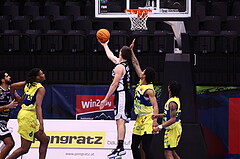 08.03.2024, Graz, Raiffeisen Sportpark Graz, Basketball Superliga 2023/24, 2.Platzierungsrunde, UBSC Raiffeisen Graz - OCS Swans Gmunden