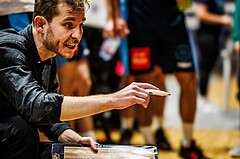 Basketball, win2day Basketball Superliga 2023/224, Qualifikationsrunde Spiel 2, BBC Nord Dragonz, Vienna Timberwolves, Justin Schlünken (Head Coach)