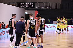 08.03.2024, Graz, Raiffeisen Sportpark Graz, Basketball Superliga 2023/24, 2.Platzierungsrunde, UBSC Raiffeisen Graz - OCS Swans Gmunden