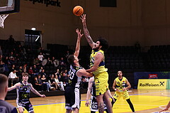 08.03.2024, Graz, Raiffeisen Sportpark Graz, Basketball Superliga 2023/24, 2.Platzierungsrunde, UBSC Raiffeisen Graz - OCS Swans Gmunden