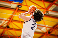 Basketball, win2day Basketball Superliga 2023/224, Qualifikationsrunde Spiel 2, BBC Nord Dragonz, Vienna Timberwolves, Dogus Demirel (23)