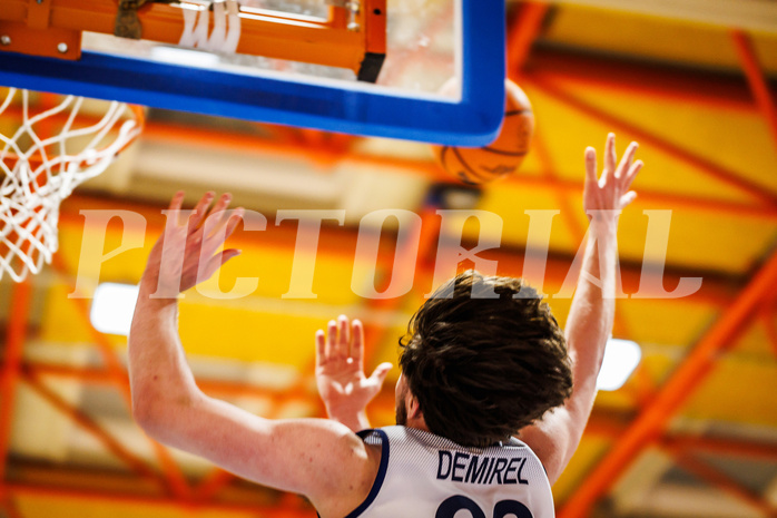 Basketball, win2day Basketball Superliga 2023/224, Qualifikationsrunde Spiel 2, BBC Nord Dragonz, Vienna Timberwolves, Dogus Demirel (23)