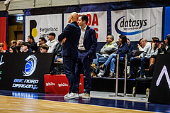 Basketball, win2day Basketball Superliga 2024/25, Grunddurchgang Runde 15, BBC Nord Dragonz, Kapfenberg Bulls, Klym Artamanov (Coach)