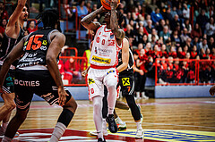 Basketball, Win2Day Superliga 2024/25, Grunddurchgang 15.Runde, Traiskirchen Lions, Fuerstenfeld Panthers, Cedric Russell (0)