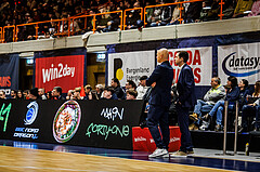 Basketball, win2day Basketball Superliga 2024/25, Grunddurchgang Runde 15, BBC Nord Dragonz, Kapfenberg Bulls, Klym Artamanov (Coach)