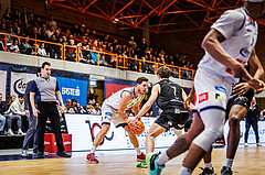 Basketball, win2day Basketball Superliga 2024/25, Grunddurchgang Runde 15, BBC Nord Dragonz, Kapfenberg Bulls, Emilio Banic (31)
