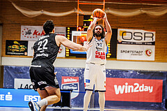 Basketball, win2day Basketball Superliga 2024/25, Grunddurchgang Runde 15, BBC Nord Dragonz, Kapfenberg Bulls, Sead Hadzifejzovic (32)
