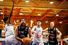 Basketball, win2day Basketball Superliga 2024/25, Grunddurchgang Runde 15, BBC Nord Dragonz, Kapfenberg Bulls, Jordan Ngatai (11)