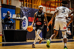 Basketball, win2day Basketball Superliga 2024/25, Grunddurchgang Runde 15, BBC Nord Dragonz, Kapfenberg Bulls, Armani Chaney (1)