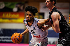 Basketball, win2day Basketball Superliga 2024/25, Grunddurchgang Runde 15, BBC Nord Dragonz, Kapfenberg Bulls, Jalen Green (22)