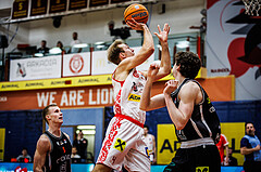 Basketball, Win2Day Superliga 2024/25, Grunddurchgang 15.Runde, Traiskirchen Lions, Fuerstenfeld Panthers, Ryan Moffat (4)