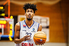 Basketball, win2day Basketball Superliga 2024/25, Grunddurchgang Runde 15, BBC Nord Dragonz, Kapfenberg Bulls, Jalen Green (22)