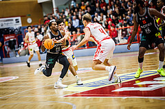 Basketball, Win2Day Superliga 2024/25, Grunddurchgang 15.Runde, Traiskirchen Lions, Fuerstenfeld Panthers, Juan Esteves-Garcia Coffi (16)