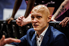 Basketball, win2day Basketball Superliga 2024/25, Grunddurchgang Runde 15, BBC Nord Dragonz, Kapfenberg Bulls, Klym Artamanov (Head Coach)