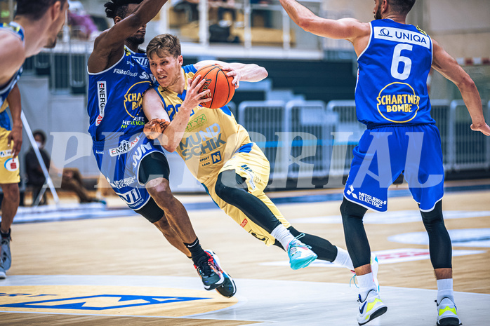 Basketball Basketball Superliga 2021/22, Grunddurchgang 4.Runde St. Pölten vs. Gmunden Swans
