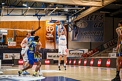 Basketball, bet-at-home Basketball Superliga 2020/21, Grunddurchgang, 12. Runde, Oberwart Gunners, UBSC Graz, Sebastian Käferle (7)