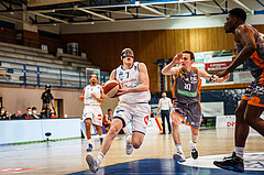 Basketball, bet-at-home Basketball Superliga 2020/21, Platzierungsrunde, 2. Runde, Oberwart Gunners, Klosterneuburg Dukes, Sebastian Käferle (7)