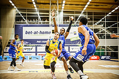 Basketball, bet-at-home Basketball Superliga 2019/20, Platzierungsrunde 3.Runde, SKN St. Pölten Basketball, Oberwart Gunners, Omar Krayem
