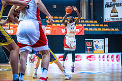 Basketball, Win2Day Superliga 2022/23, Viertelfinale Spiel 1, BC Vienna, UBSC Graz, Jahenns Manigat (21)