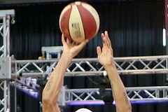 17.04.2017 Basketball ABL 2016/17 Grunddurchgang 33. Runde BC Vienna vs Fürstenfeld Panthers