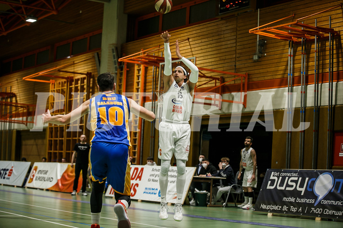 Basketball, Basketball Zweite Liga, Grunddurchgang 23.Runde, BBC Nord Dragonz, BBU Salzburg, Marko Kolaric (16)
