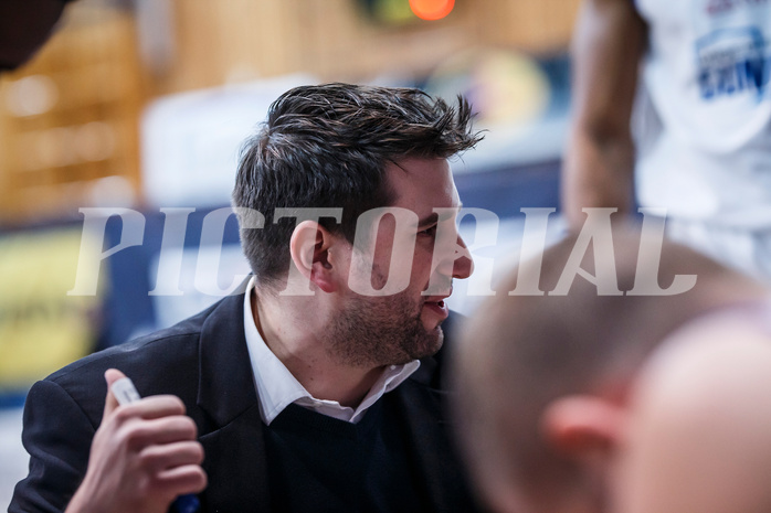 Basketball, Admiral Basketball Superliga 2019/20, Platzierungsrunde 1.Runde, Oberwart Gunners, Kapfenberg Bulls, Horst Leitner (Coach)