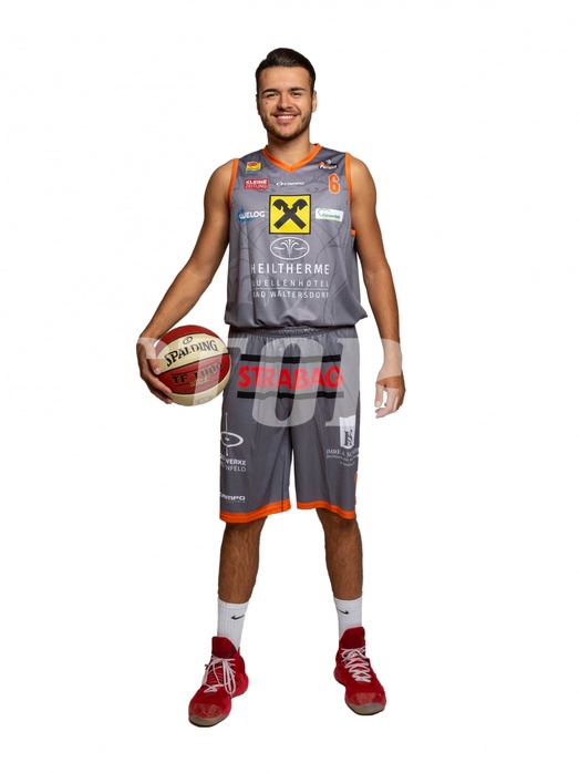 Basketball, ABL 2018/19, Media, Fürstenfeld Panthers, Ibrahim Alisic (6)