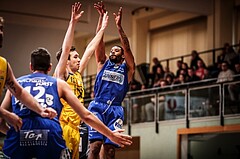 Basketball, ABL 2017/18, Grunddurchgang 29.Runde, UBSC Graz, Oberwart Gunners, Jerome Seagears (5)