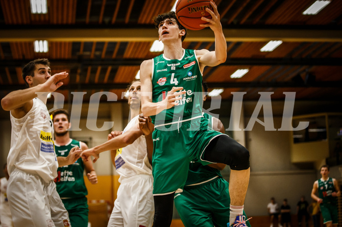 Basketball, Basketball Austria Cup 2021/22, Vorrunde, Mattersburg Rocks, Future Team Steiermark, Jonathan Wess (4)