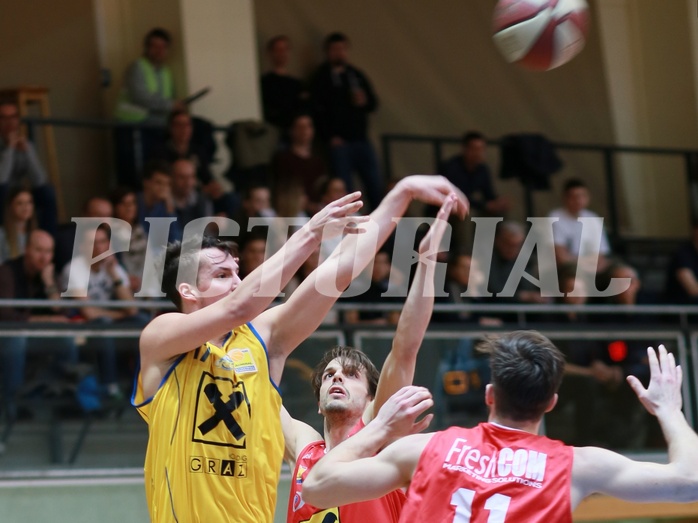 Basketball ABL 2016/17 Grunddurchgang 25.Runde UBSC Graz vs. WBC Wels


