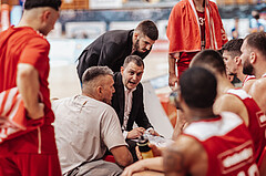 Basketball, Basketball Superliga 2023/24, Qualifikationsrunde 1., Oberwart Gunners, BC Vienna, Hrvoje Radanovic (Head Coach)