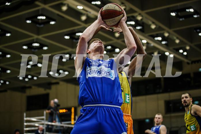 Basketball, Admiral Basketball Superliga 2019/20, Grunddurchgang 9.Runde, UBSC Graz, Oberwart Gunners, Maximilian Schuecker (14)