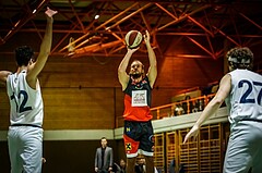 Basketball, 2.Bundesliga, Grunddurchgang 13.Runde, BBC Nord Dragonz, UBC St. Pölten, Florian Pöcksteiner (19)