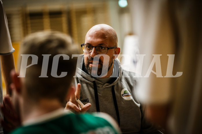 Basketball, Basketball Zweite Liga 2022/23, Grunddurchgang 6.Runde, Mattersburg Rocks, Future Team Steiermark, Dimitris Sarikas (Head Coach)