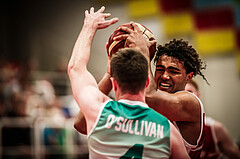 Basketball, FIBA EuroBasket 2025 Qualifiers , , AUSTRIA, IRELAND, Rashaan Guylan MBEMBA (15)