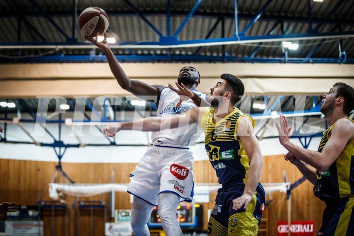 Basketball, ABL 2018/19, CUP Viertelfinale, Oberwart Gunners, UBSC Graz, Christopher Tawiah (14)