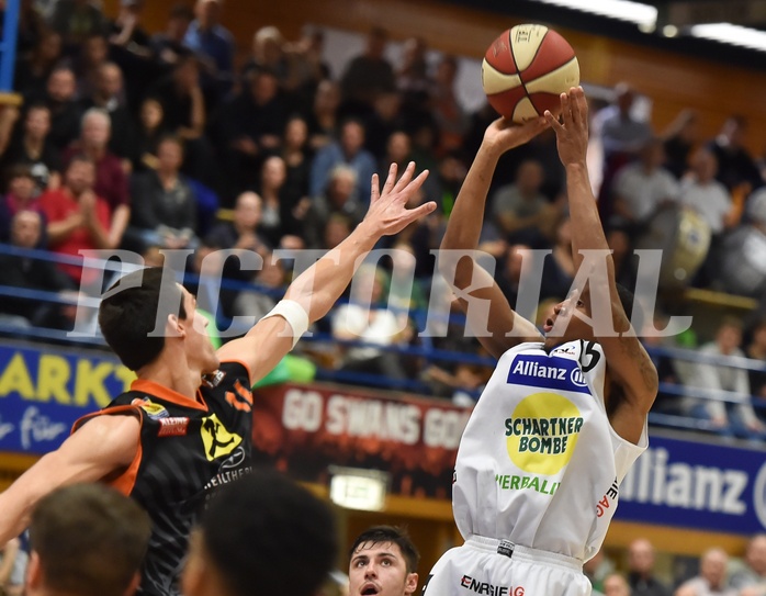 Basketball ABL 2015/16 Grunddurchgang 19.Runde Gmunden Swans vs F