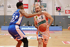 Basketball Superliga 2022/23, 4. Plazierungsrunde Klosterneuburg Dukes vs. Oberwart Gunners



