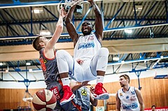 Basketball, ABL 2018/19, Grunddurchgang 5.Runde, Oberwart Gunners, Fürstenfeld Panthers, Christopher Tawiah (14)