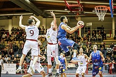 Basketball, ABL 2018/19, Grunddurchgang 9.Runde, Traiskirchen Lions, Kapfenberg Bulls, Marck Coffin (15)