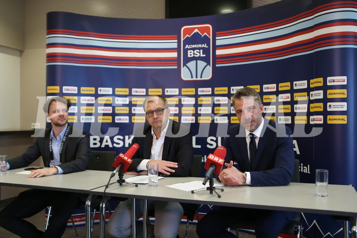 Basketball Superliga 2019/20, Pressekonferenz vs. 


