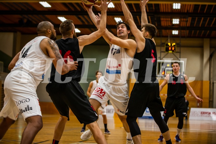 Basketball, Basketball Zweite Liga, Grunddurchgang 2.Runde, Mattersburg Rocks, Mistelbach Mustangs, Marko SOLDO (7)