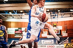 Basketball, ABL 2017/18, Grunddurchgang 31.Runde, Oberwart Gunners, Gmunden Swans, Sebastian Käferle (7)